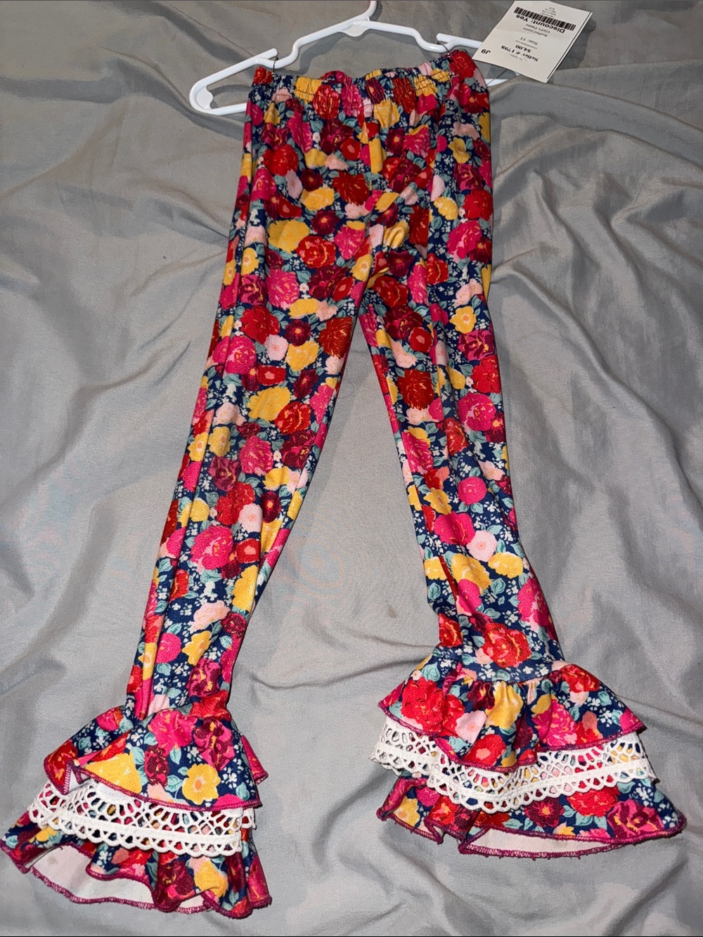 Ruffled leggings 5t